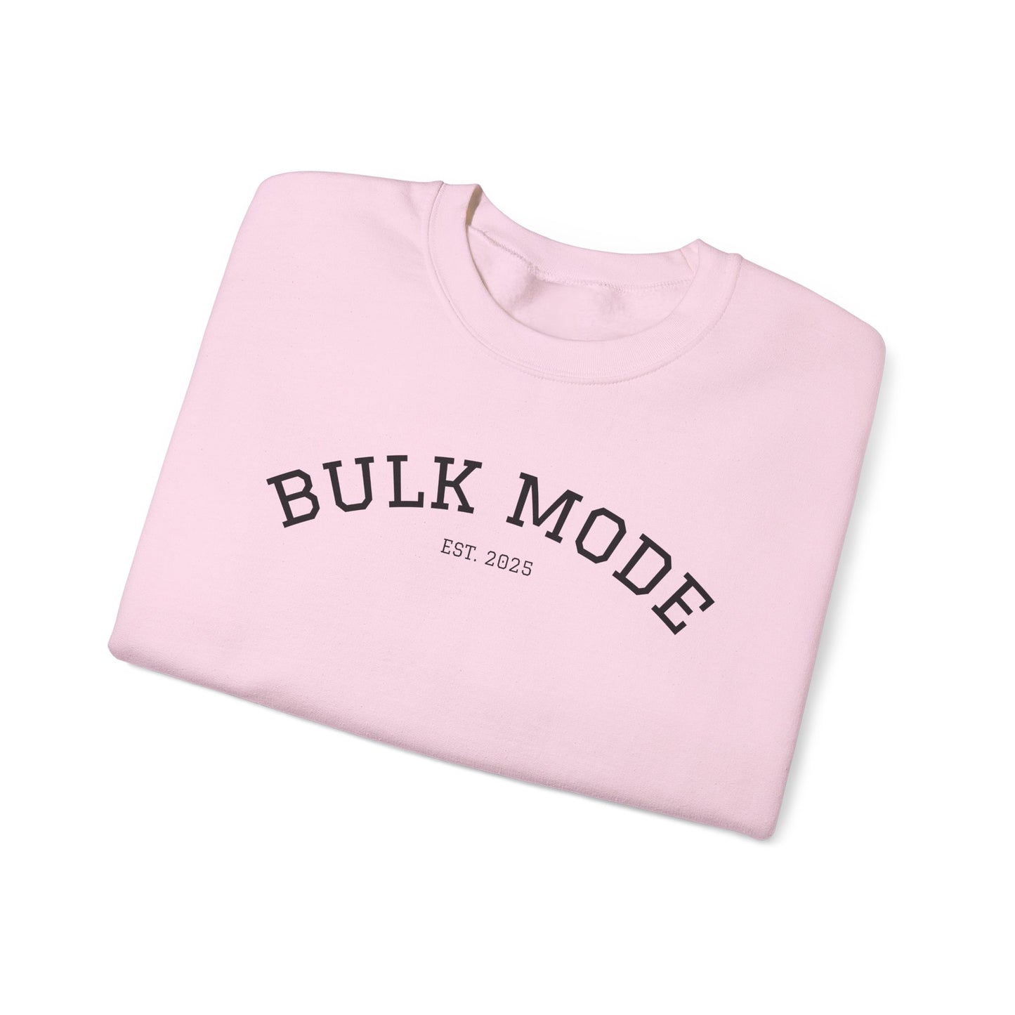 Bulk Mode Unisex Crewneck Sweatshirt