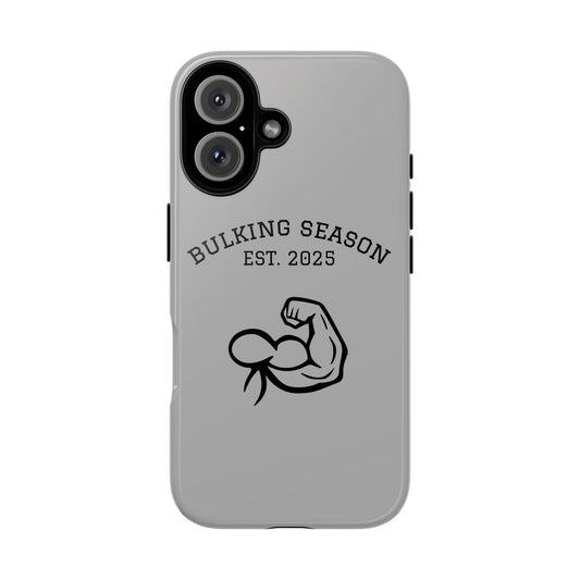 Bulking Season iPhone Case – Tough Gym Cover for Fitness Lovers