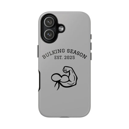 Bulking Season iPhone Case – Tough Gym Cover for Fitness Lovers