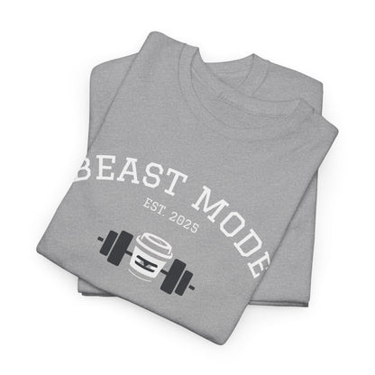 Beast Mode Unisex Cotton Tee – Gym & Fitness