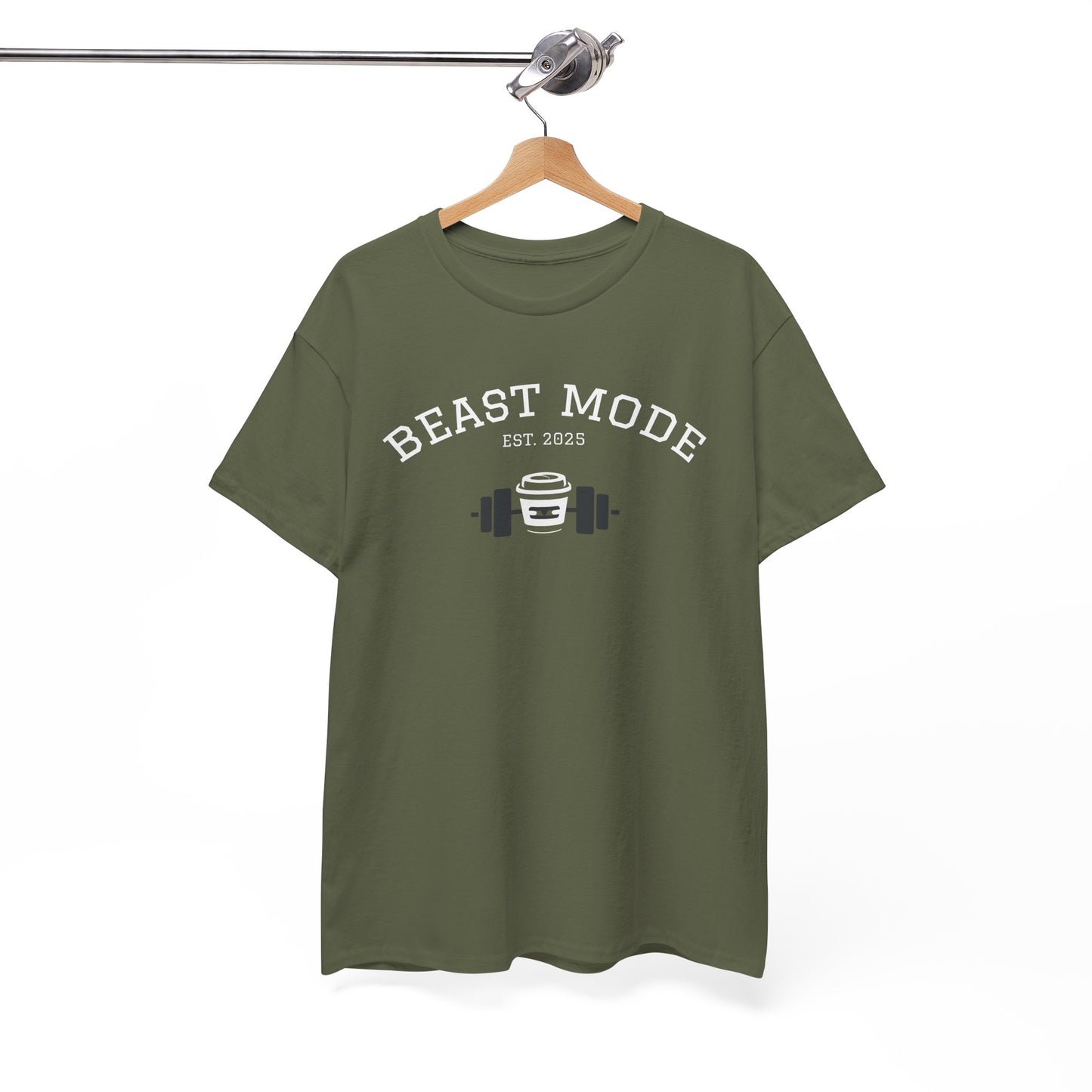 Beast Mode Unisex Cotton Tee – Gym & Fitness