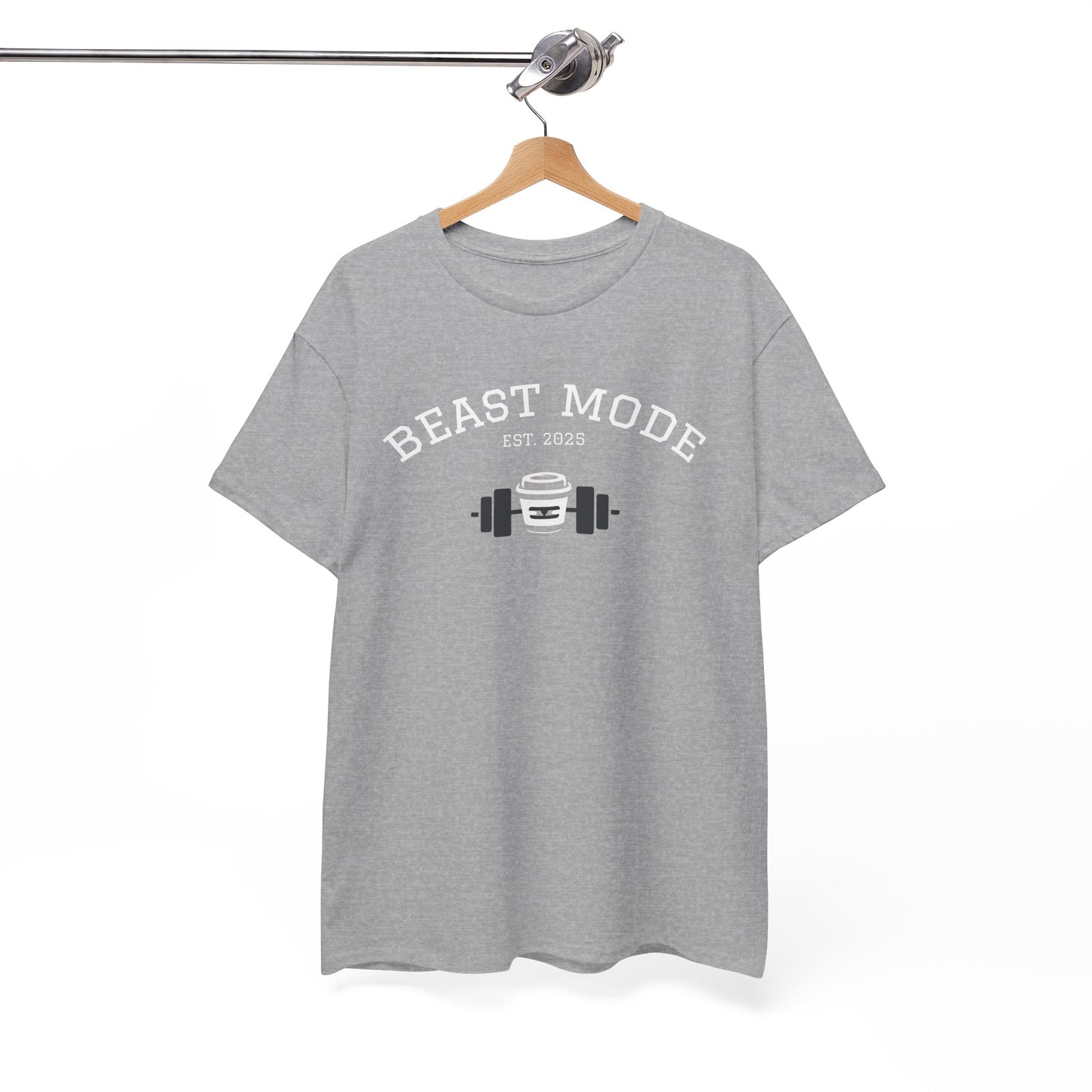 Beast Mode Unisex Cotton Tee – Gym & Fitness