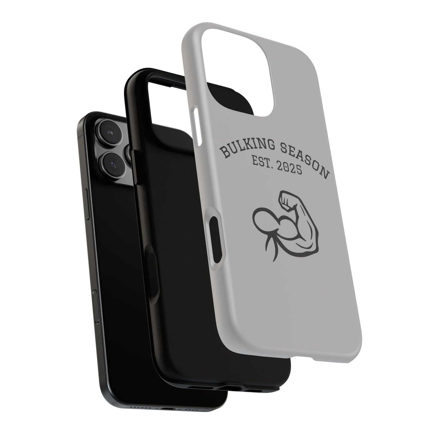 Bulking Season iPhone Case – Tough Gym Cover for Fitness Lovers