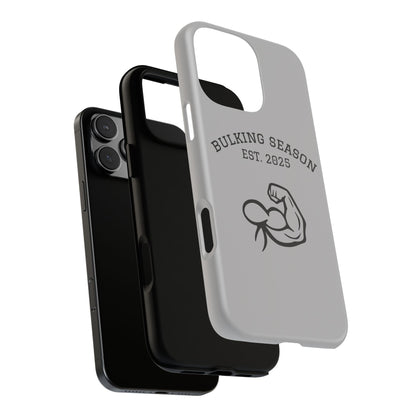 Bulking Season iPhone Case – Tough Gym Cover for Fitness Lovers