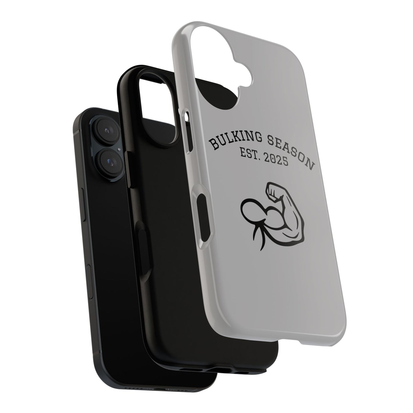 Bulking Season iPhone Case – Tough Gym Cover for Fitness Lovers