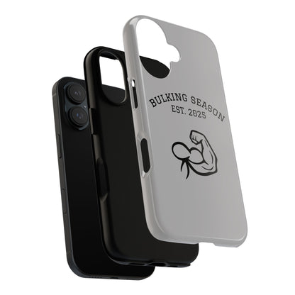 Bulking Season iPhone Case – Tough Gym Cover for Fitness Lovers