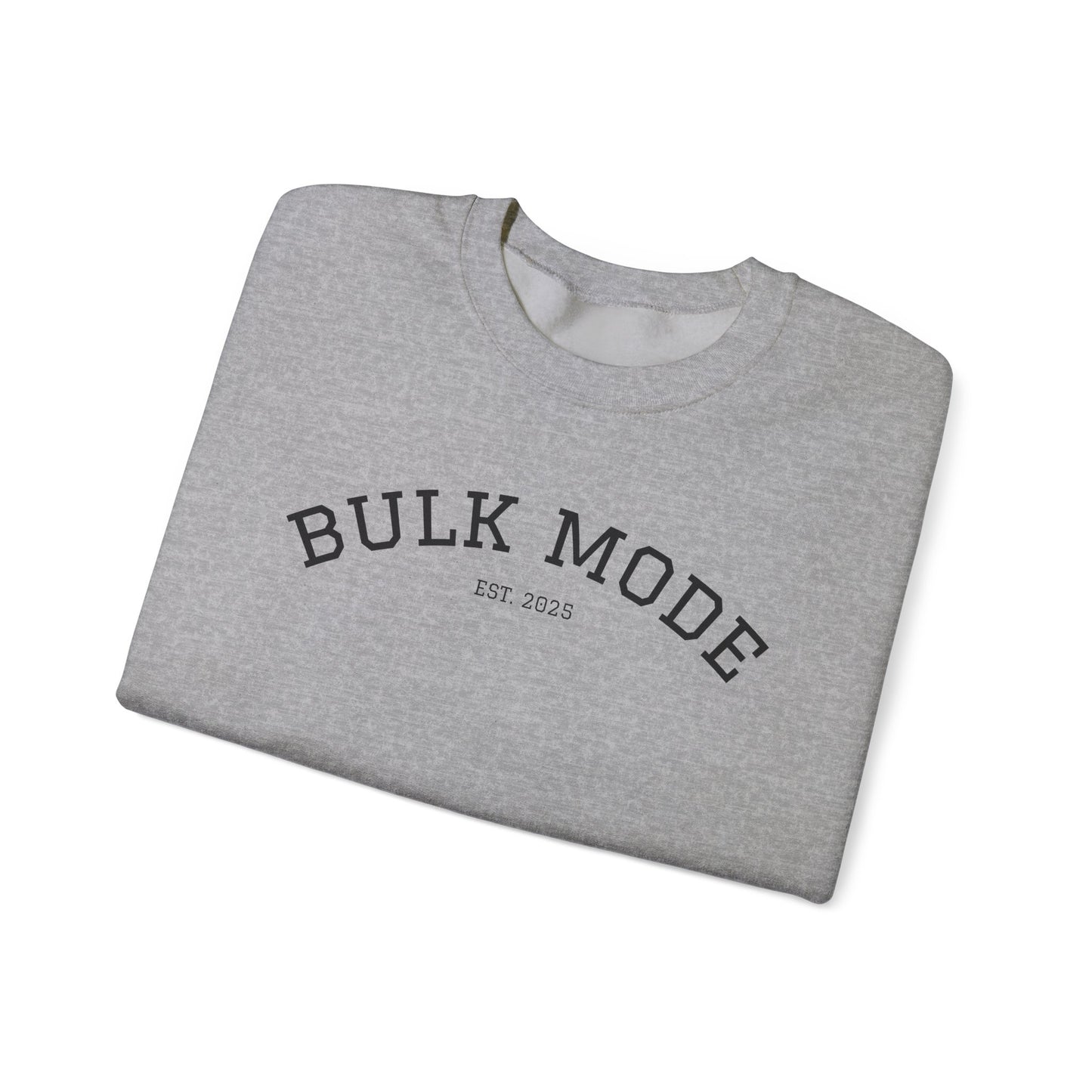 Bulk Mode Unisex Crewneck Sweatshirt