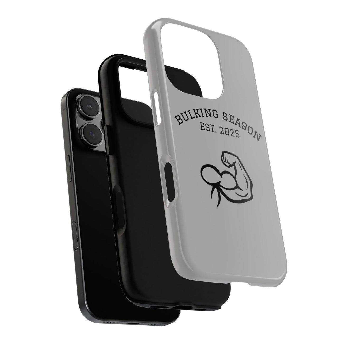 Bulking Season iPhone Case – Tough Gym Cover for Fitness Lovers