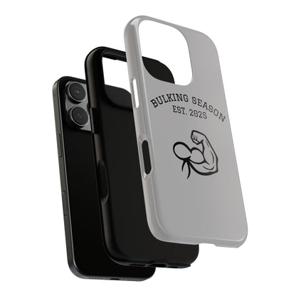 Bulking Season iPhone Case – Tough Gym Cover for Fitness Lovers