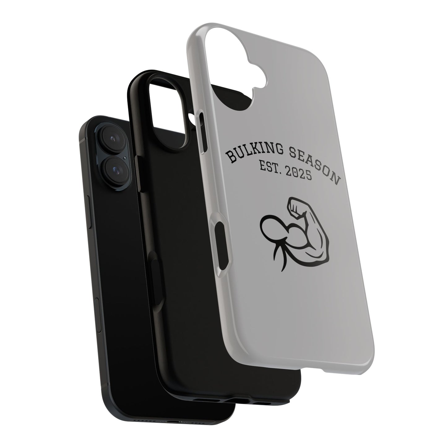 Bulking Season iPhone Case – Tough Gym Cover for Fitness Lovers