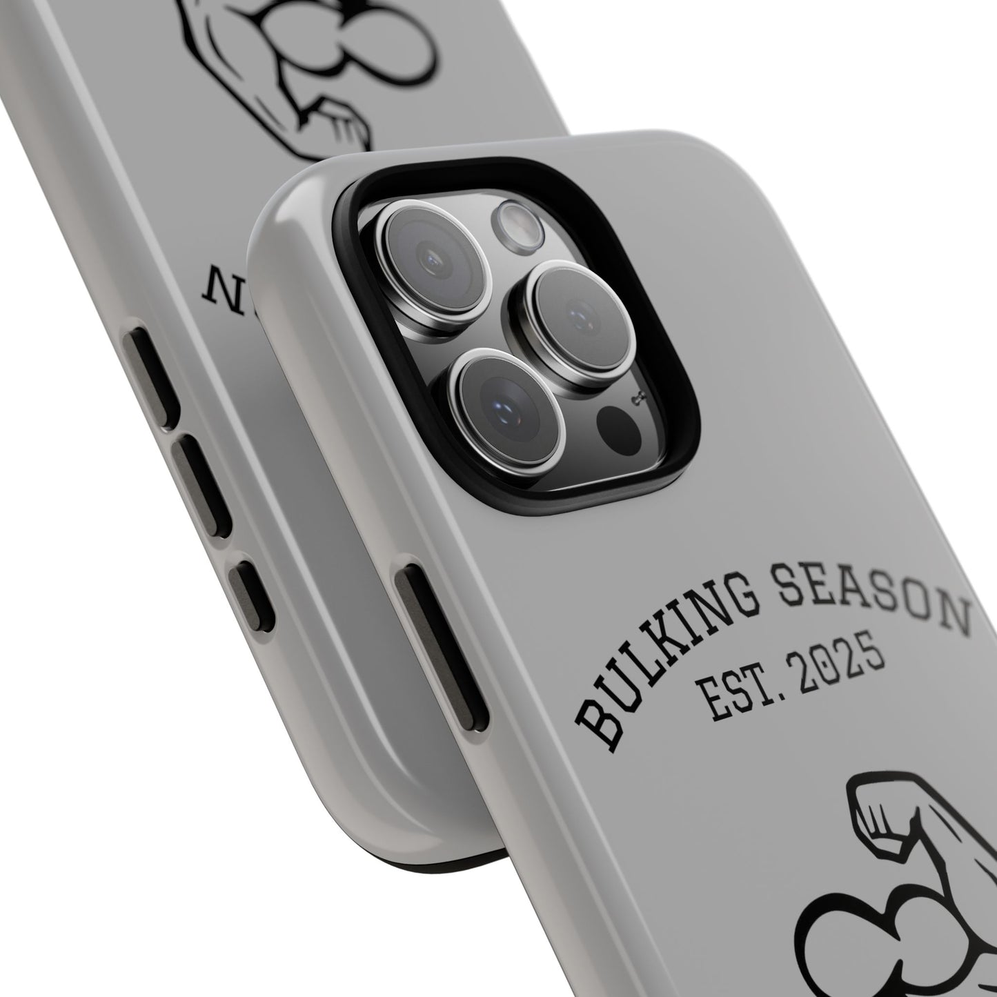 Bulking Season iPhone Case – Tough Gym Cover for Fitness Lovers