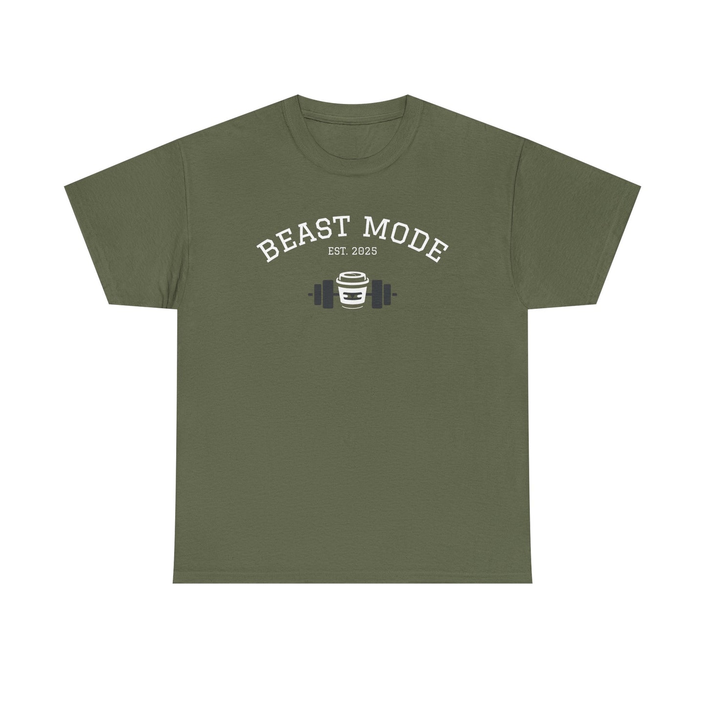 Beast Mode Unisex Cotton Tee – Gym & Fitness