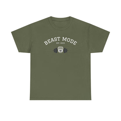 Beast Mode Unisex Cotton Tee – Gym & Fitness