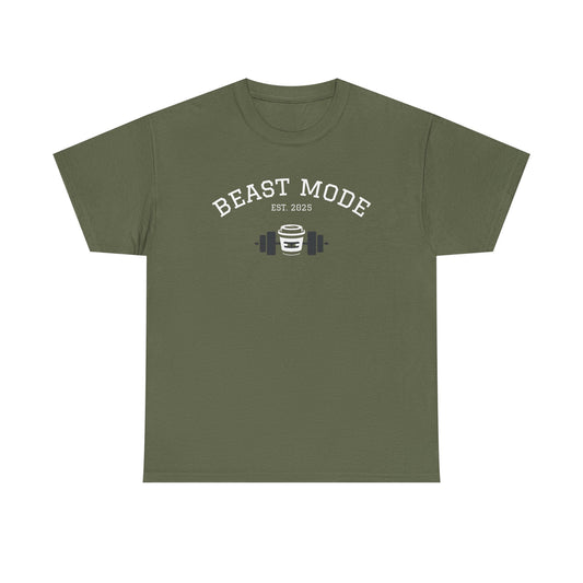 Beast Mode Unisex Cotton Tee – Gym & Fitness