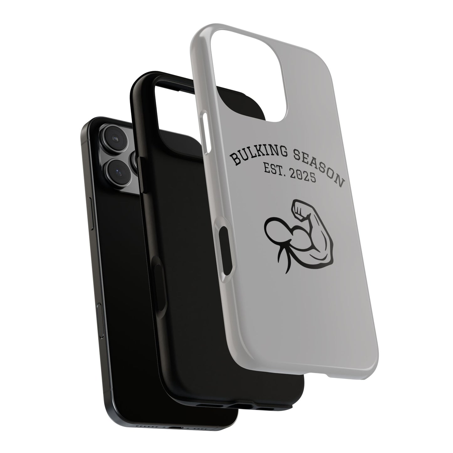 Bulking Season iPhone Case – Tough Gym Cover for Fitness Lovers