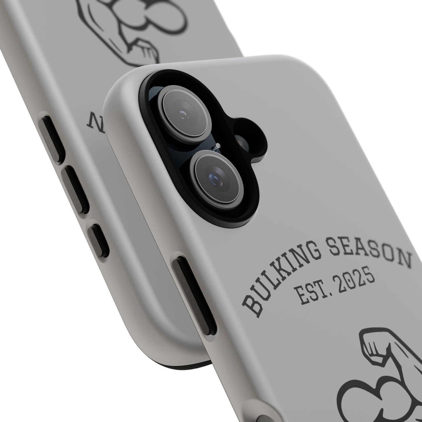 Bulking Season iPhone Case – Tough Gym Cover for Fitness Lovers