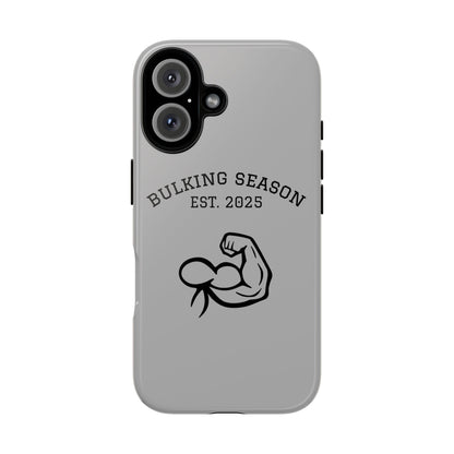 Bulking Season iPhone Case – Tough Gym Cover for Fitness Lovers
