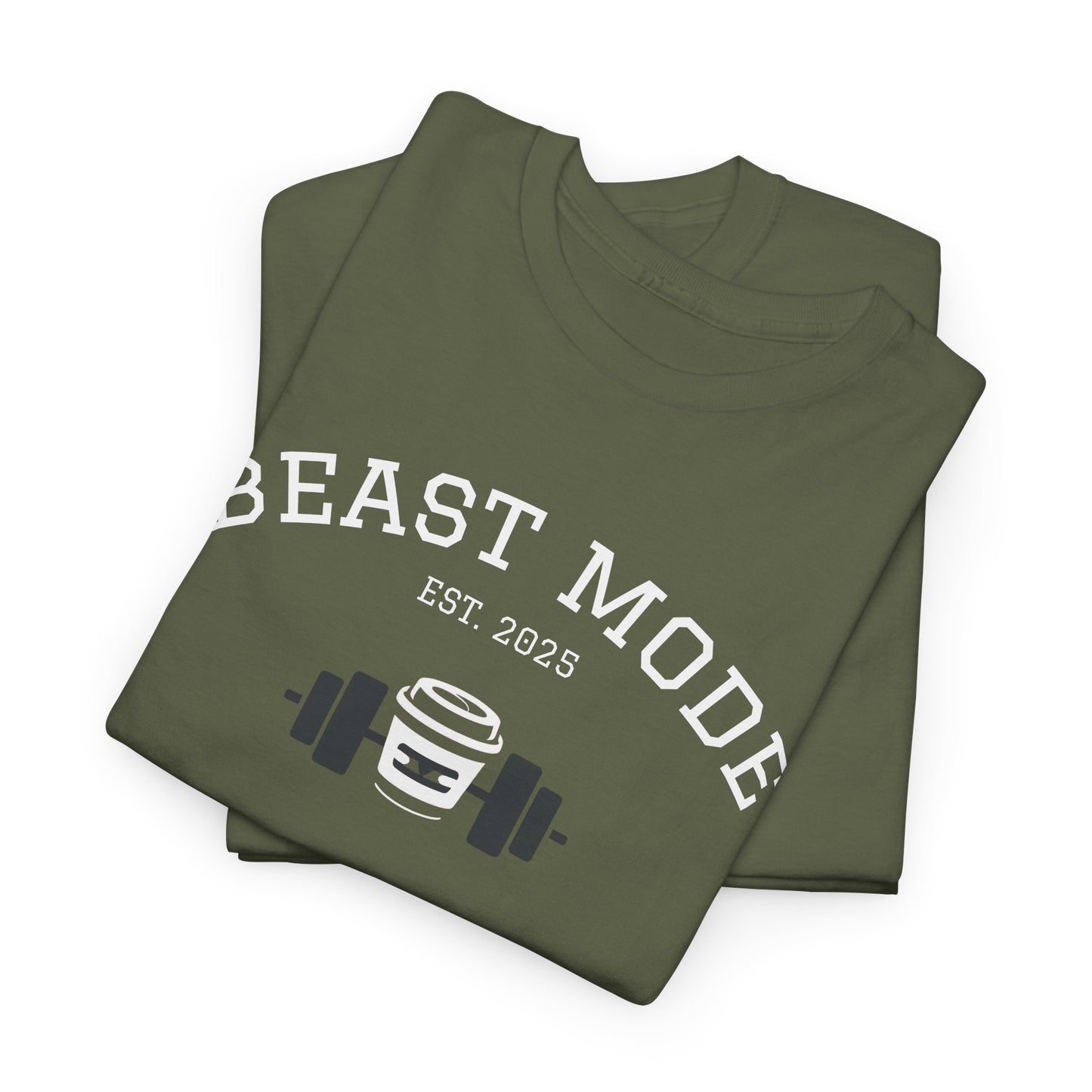 Beast Mode Unisex Cotton Tee – Gym & Fitness