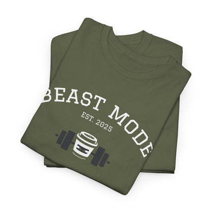 Beast Mode Unisex Cotton Tee – Gym & Fitness