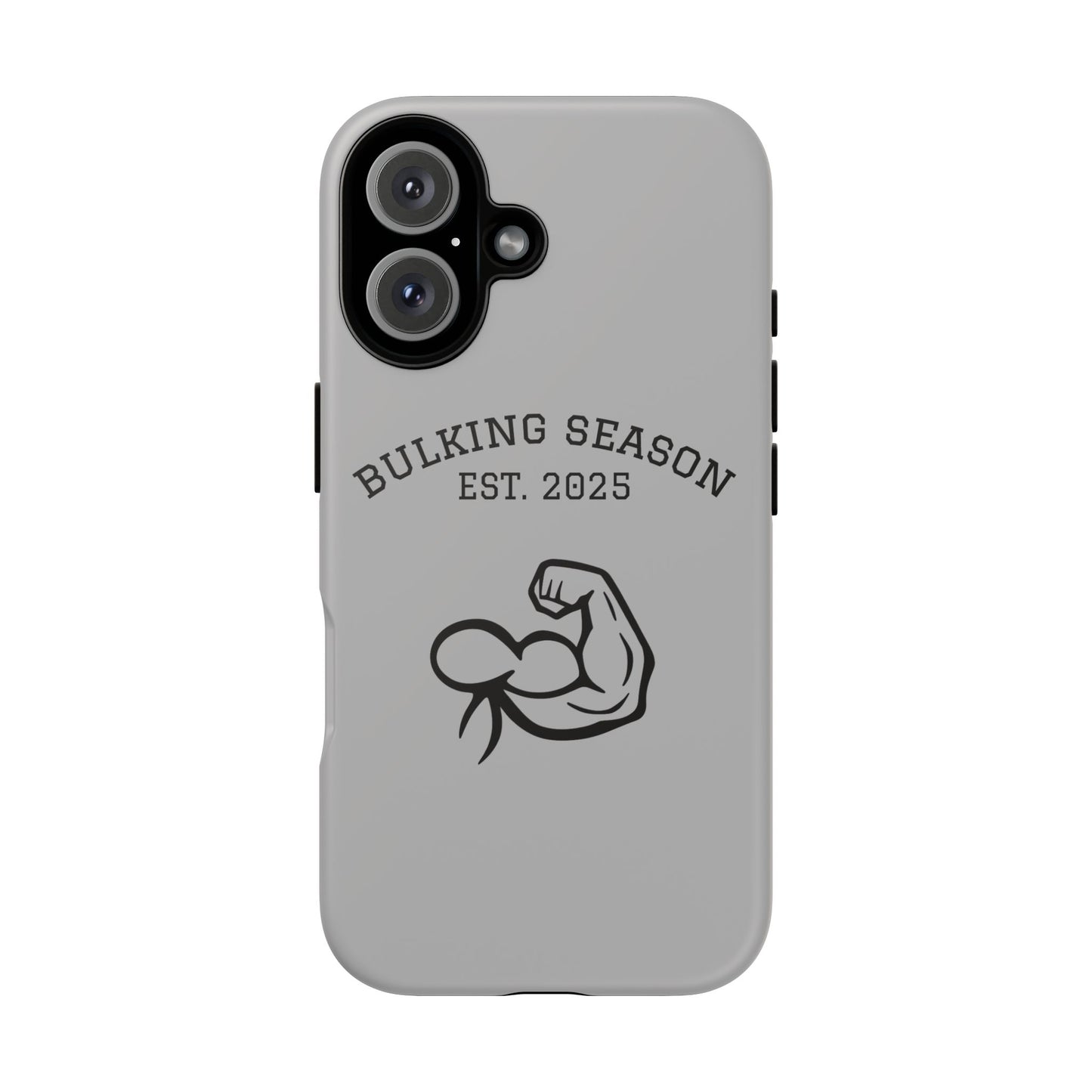 Bulking Season iPhone Case – Tough Gym Cover for Fitness Lovers