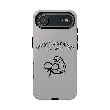 Bulking Season iPhone Case – Tough Gym Cover for Fitness Lovers