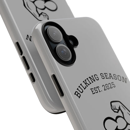 Bulking Season iPhone Case – Tough Gym Cover for Fitness Lovers