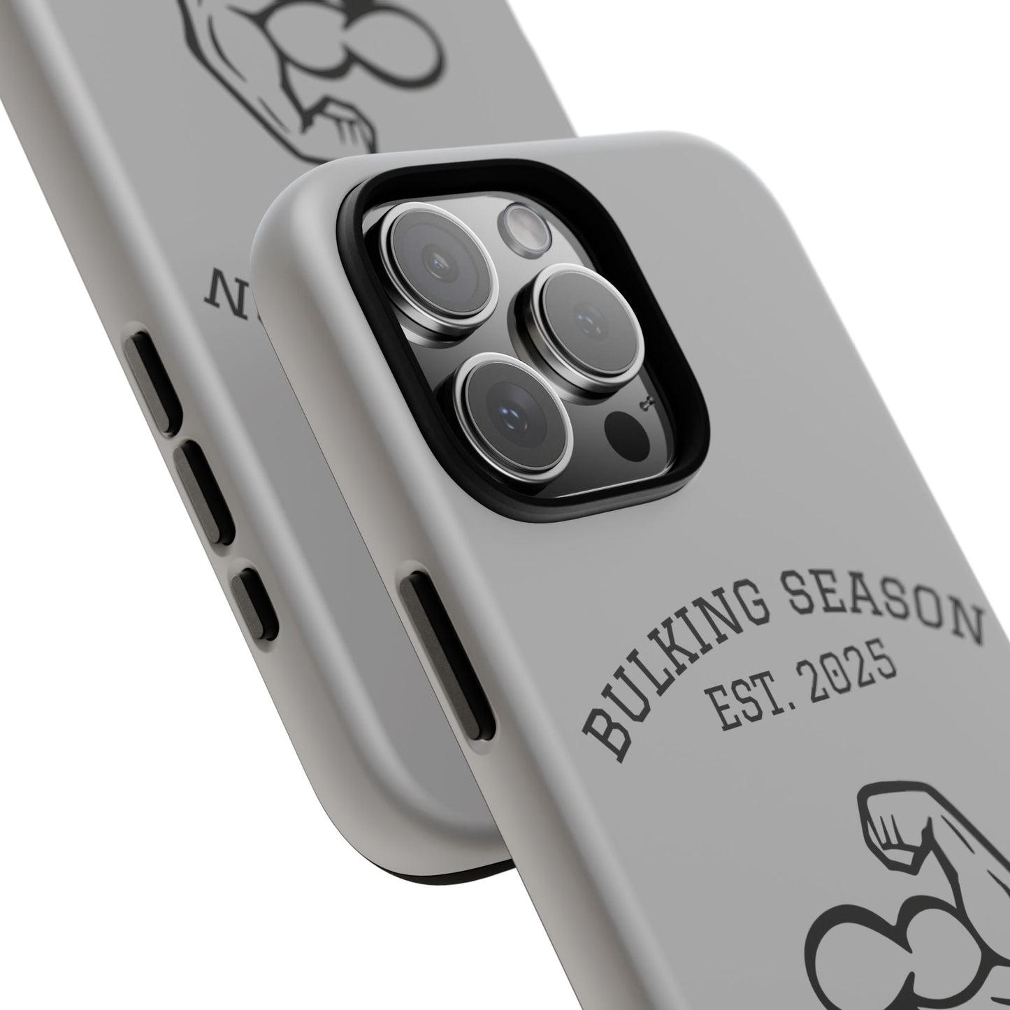 Bulking Season iPhone Case – Tough Gym Cover for Fitness Lovers